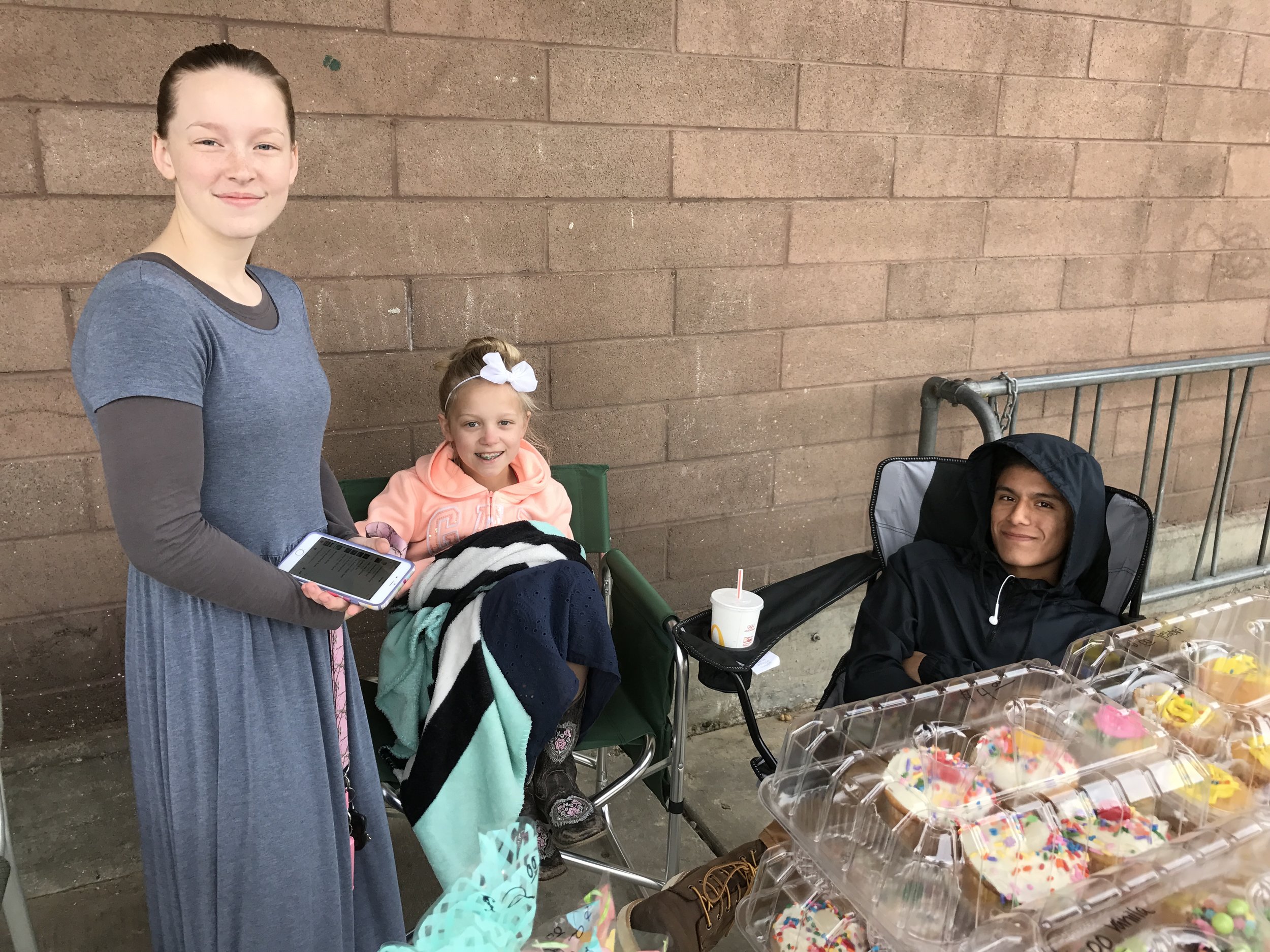 Sis. Chloe, Emily and Rocky