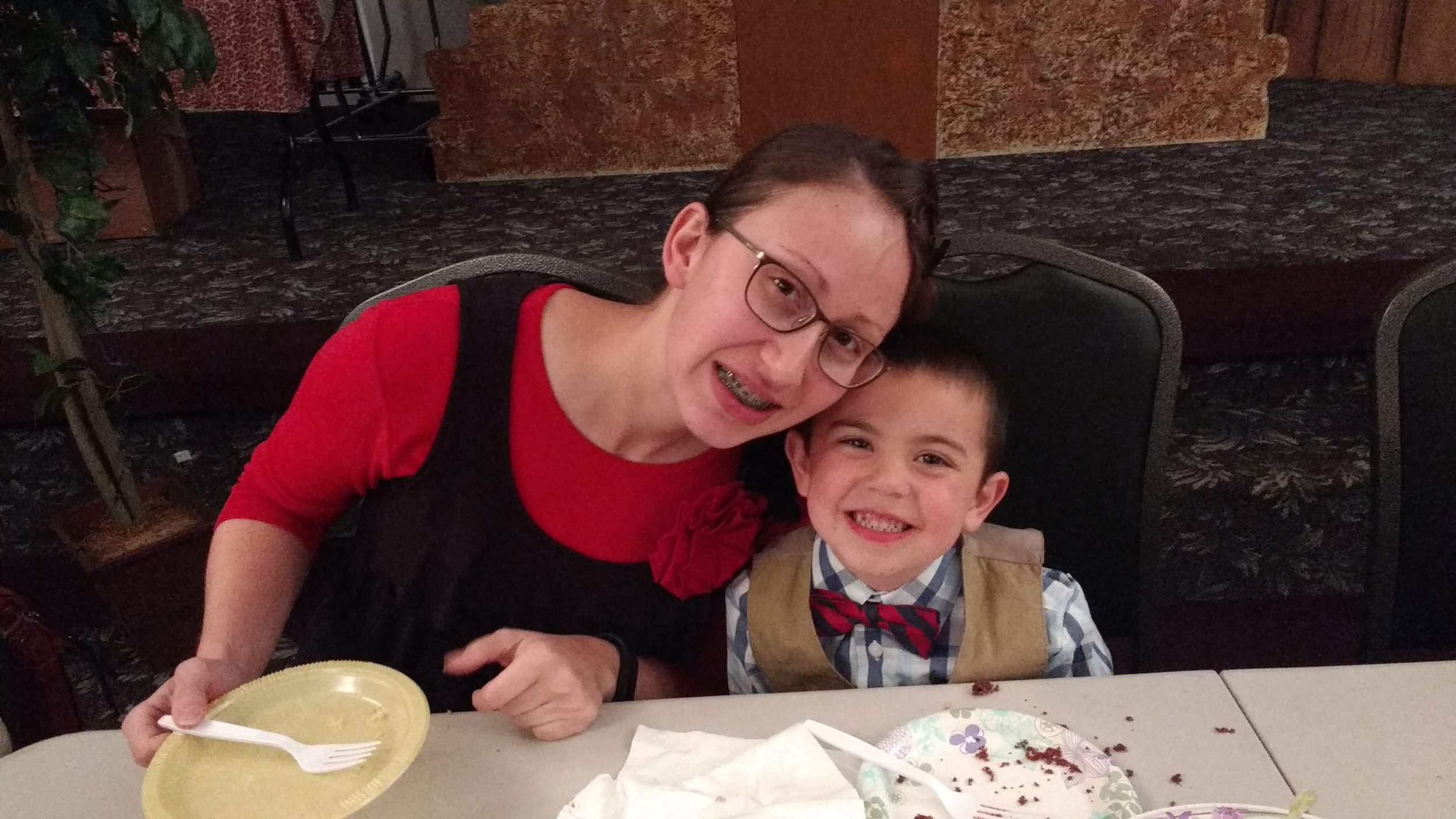 Sis. Jen and son Jared