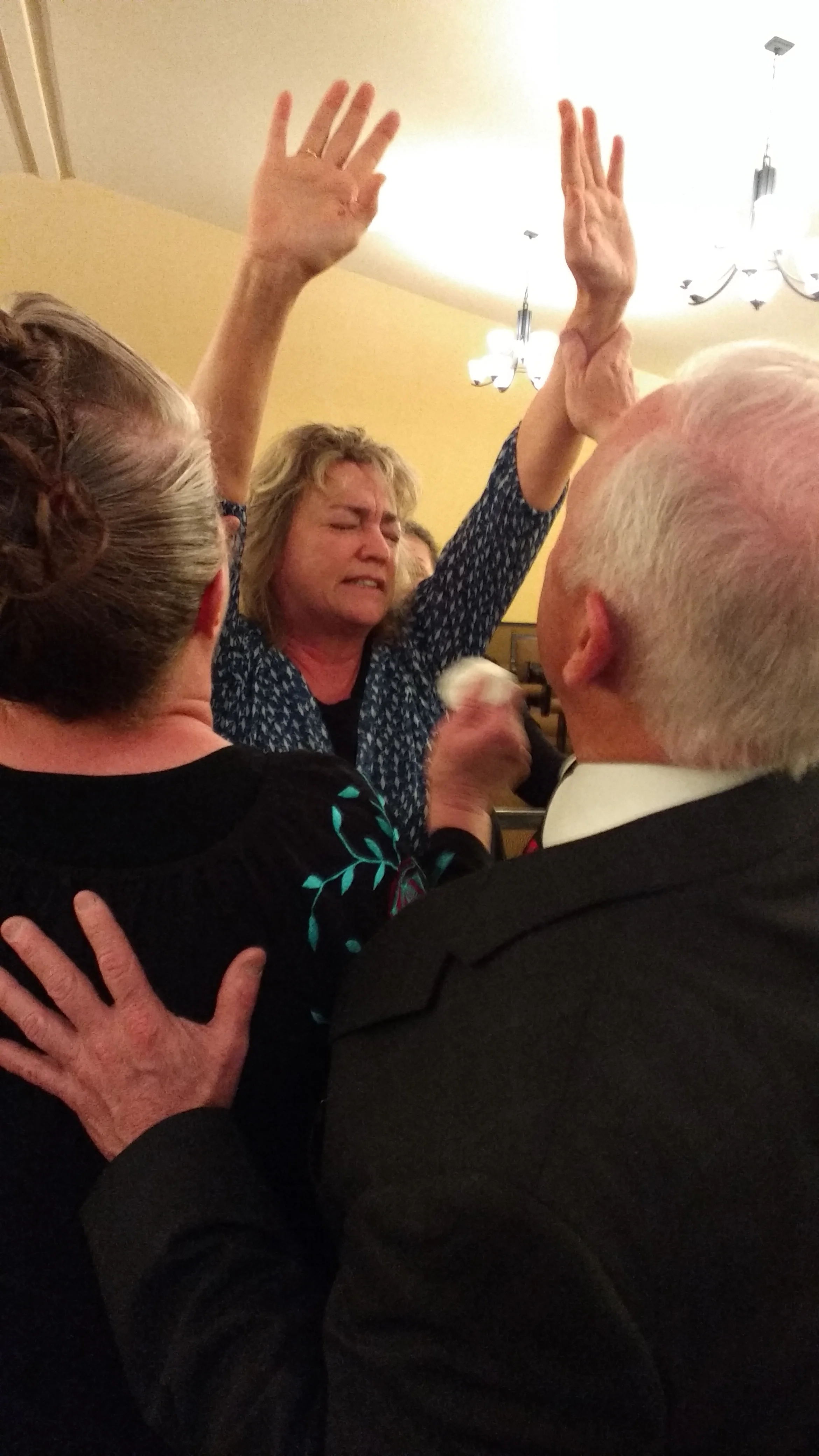 Dale Tisserand seeking for the Holy Ghost