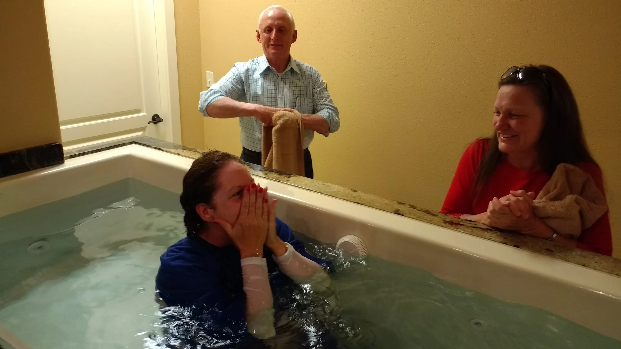 Overwhelmed with joy!