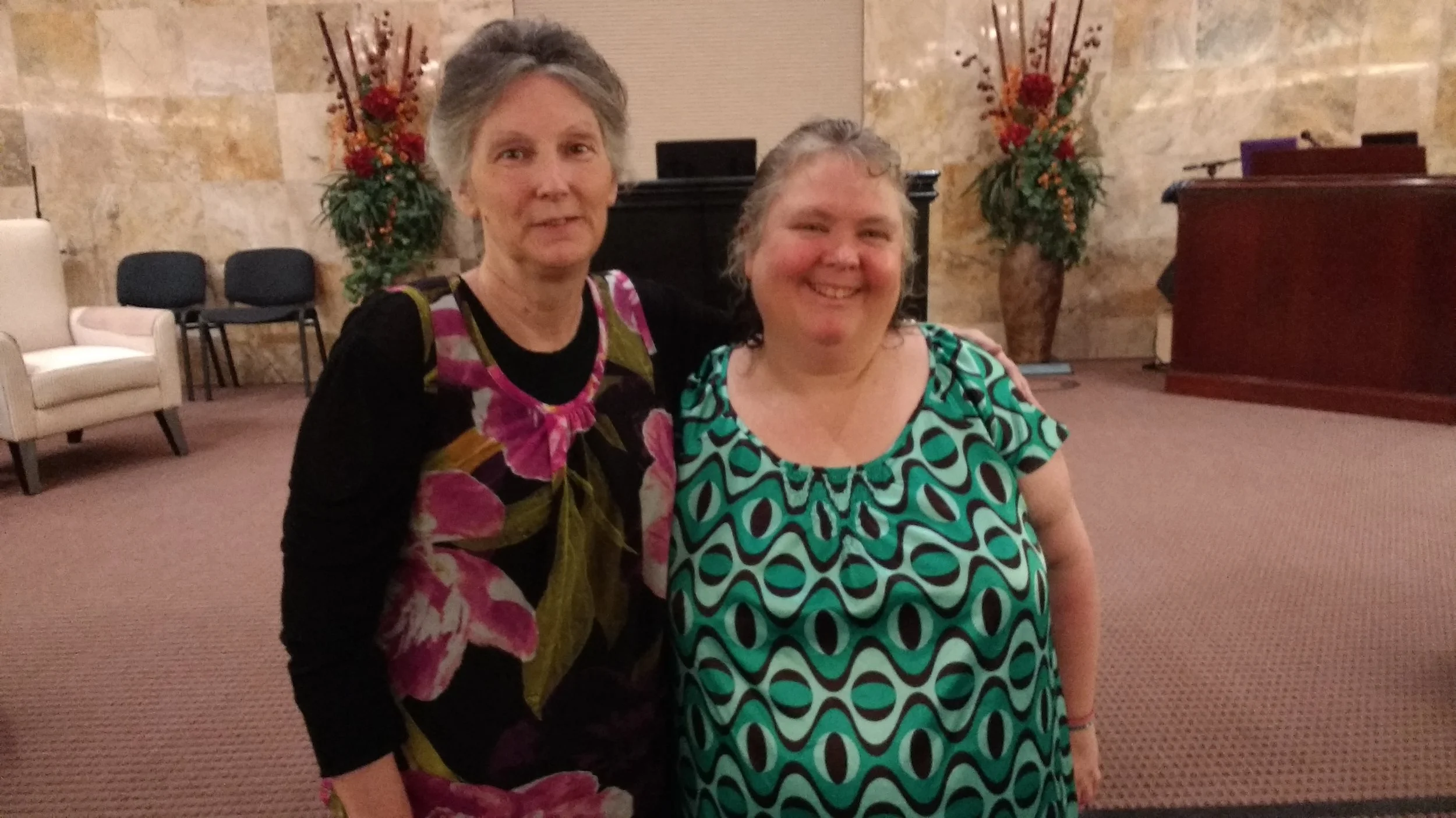Sis. Cynthia and Beth Lauer