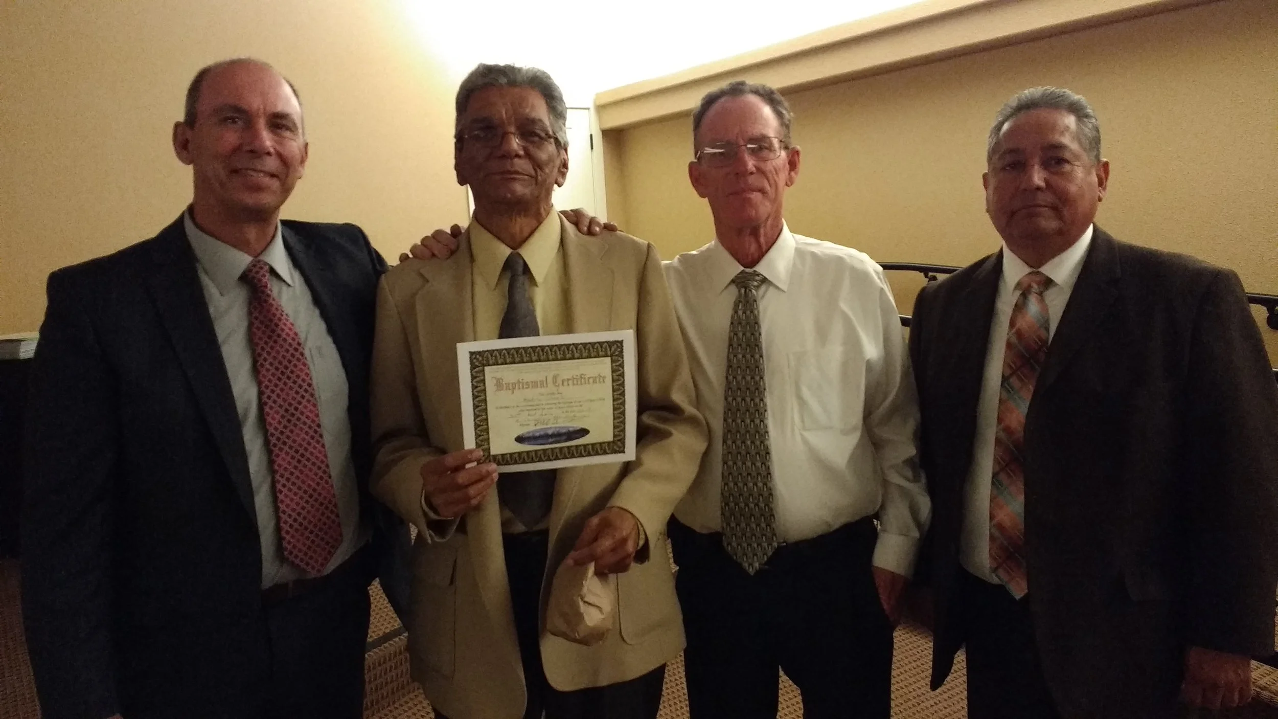 Bro. Mick, Bro. Andrew, Bro. Jerry, Bro. Nevarez