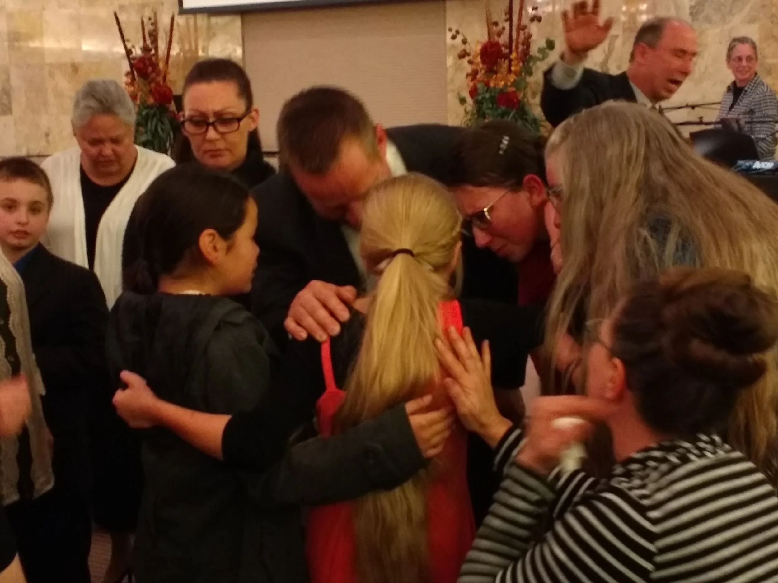Emily seeking for the Holy Ghost