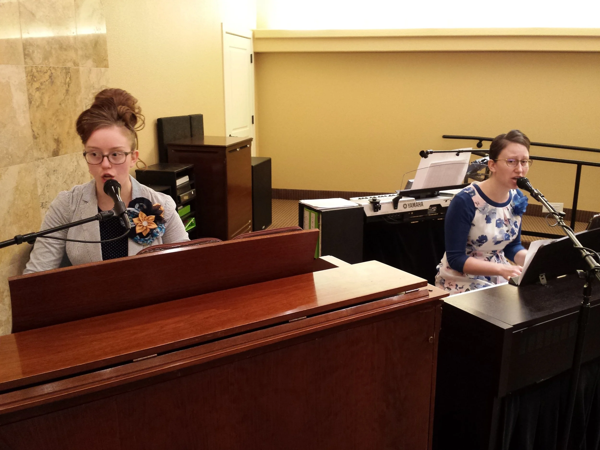 Organist - Sarah Davis Pianist - Jennifer Peterson