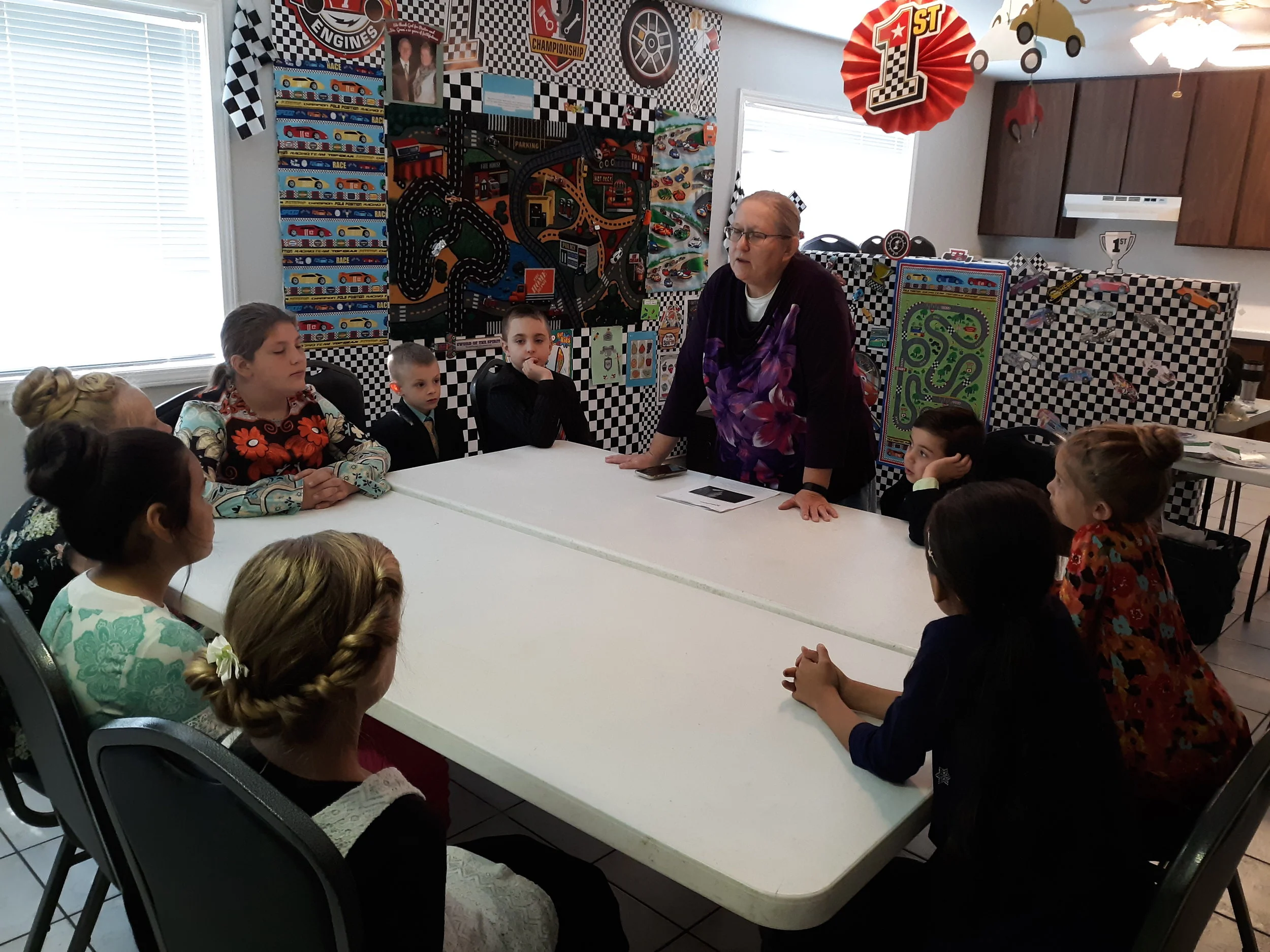 Sis. Debbie Ann and our Sunday School Children