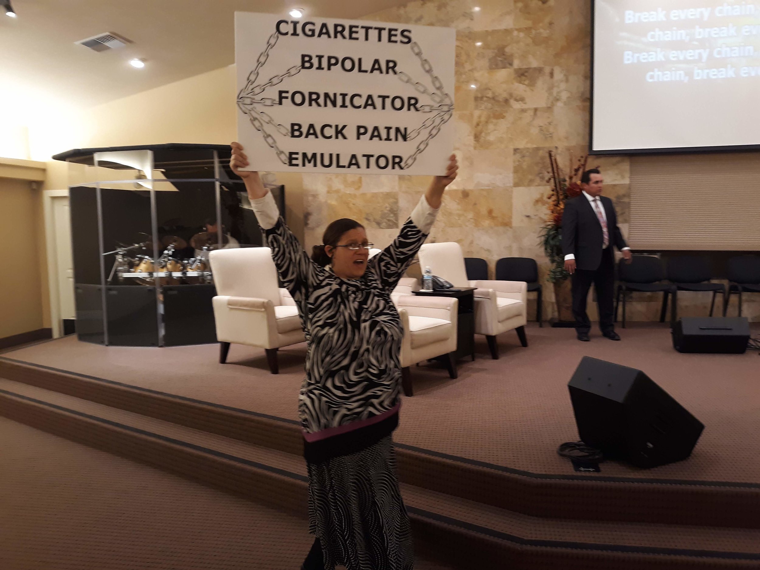 Sis. Jamie before God