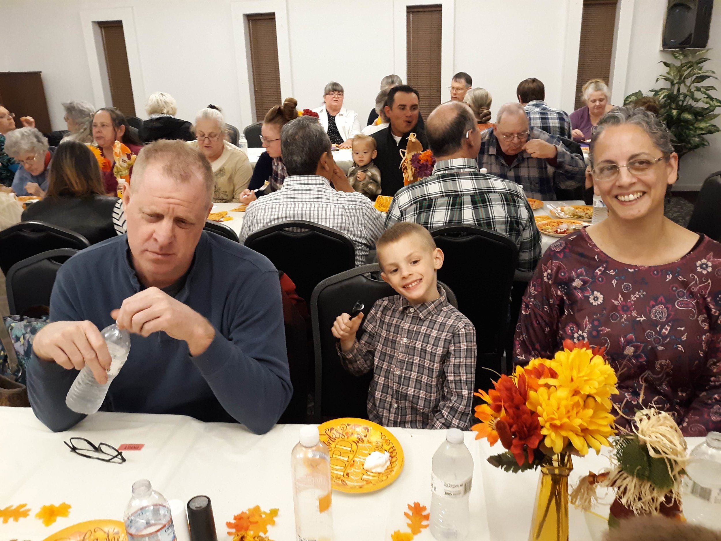 Mike, Jordan and Sis. Loretta