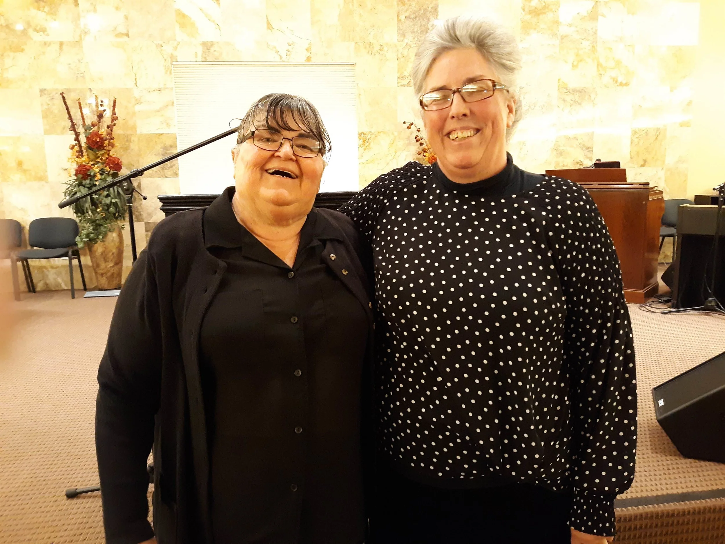 Sis. Annie and Sis. Sandy - The joy of the Holy Ghost
