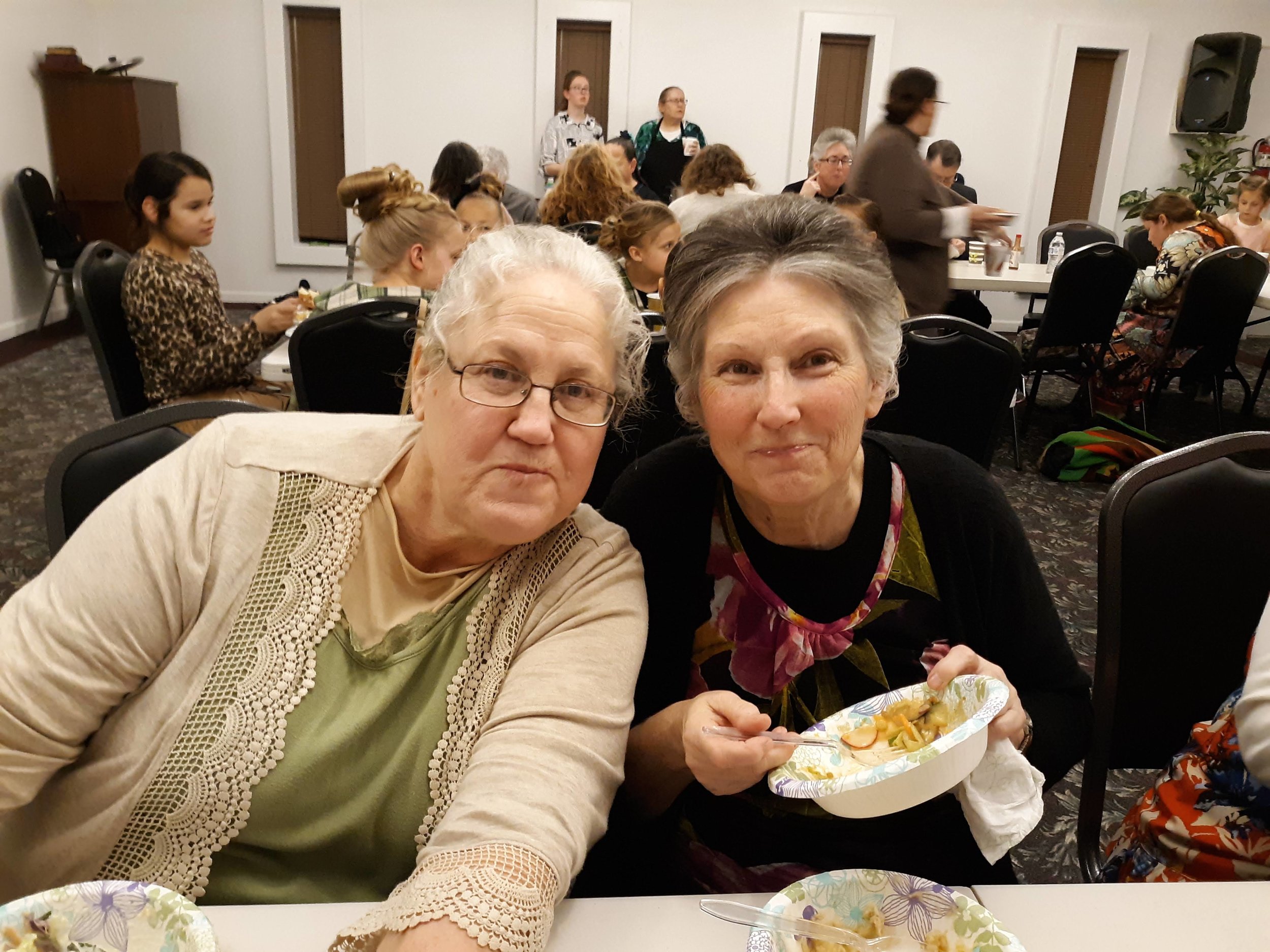 Sis. Barbara and Sis. Cynthia