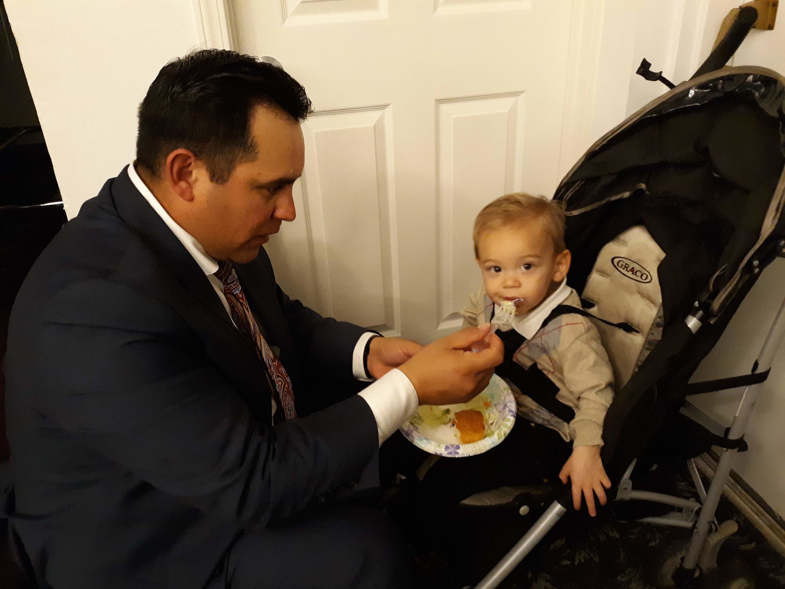 Bro. Raul and son Wayne