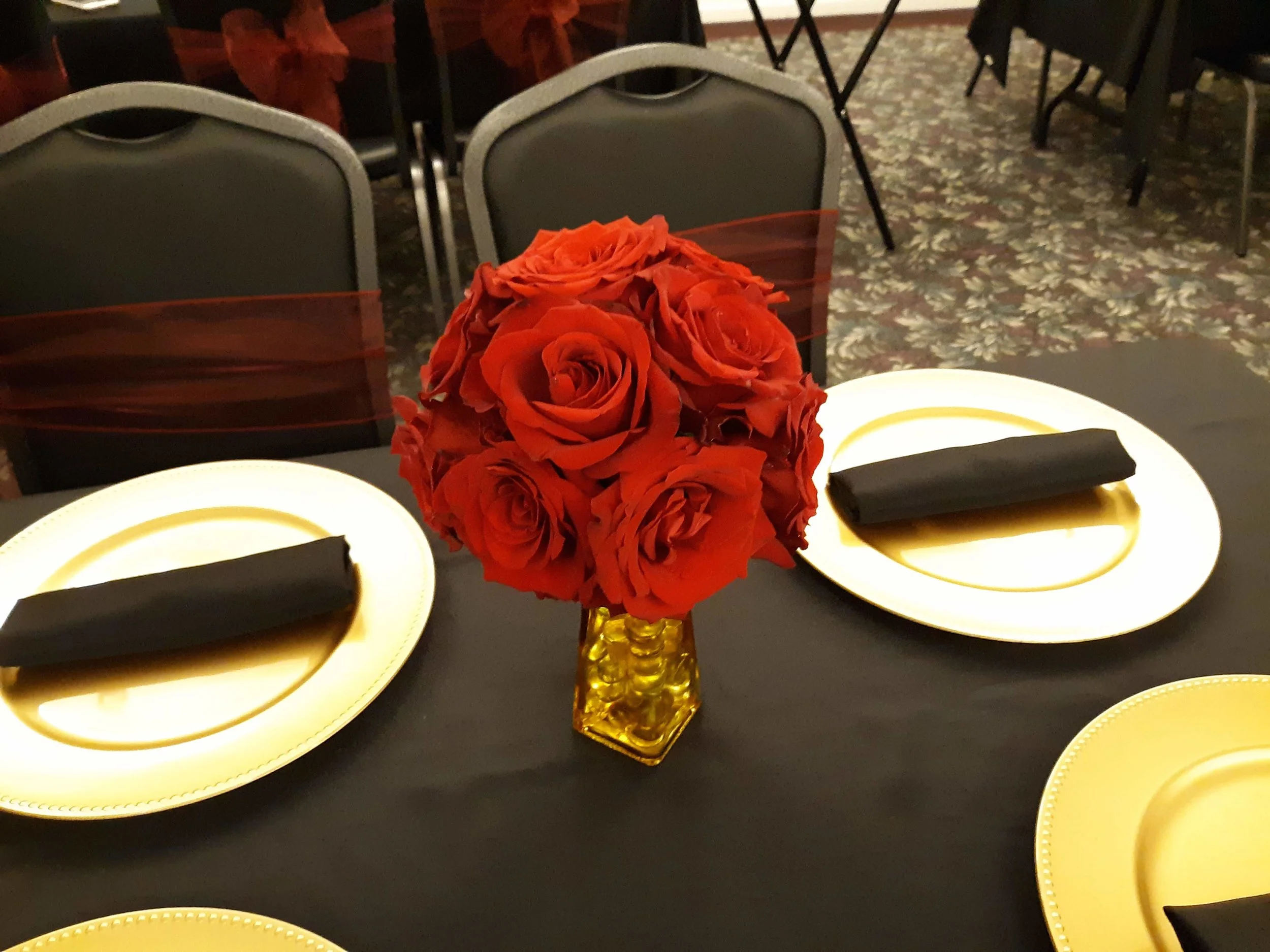 Compliments from Mallory’s Florist. Thank you!
