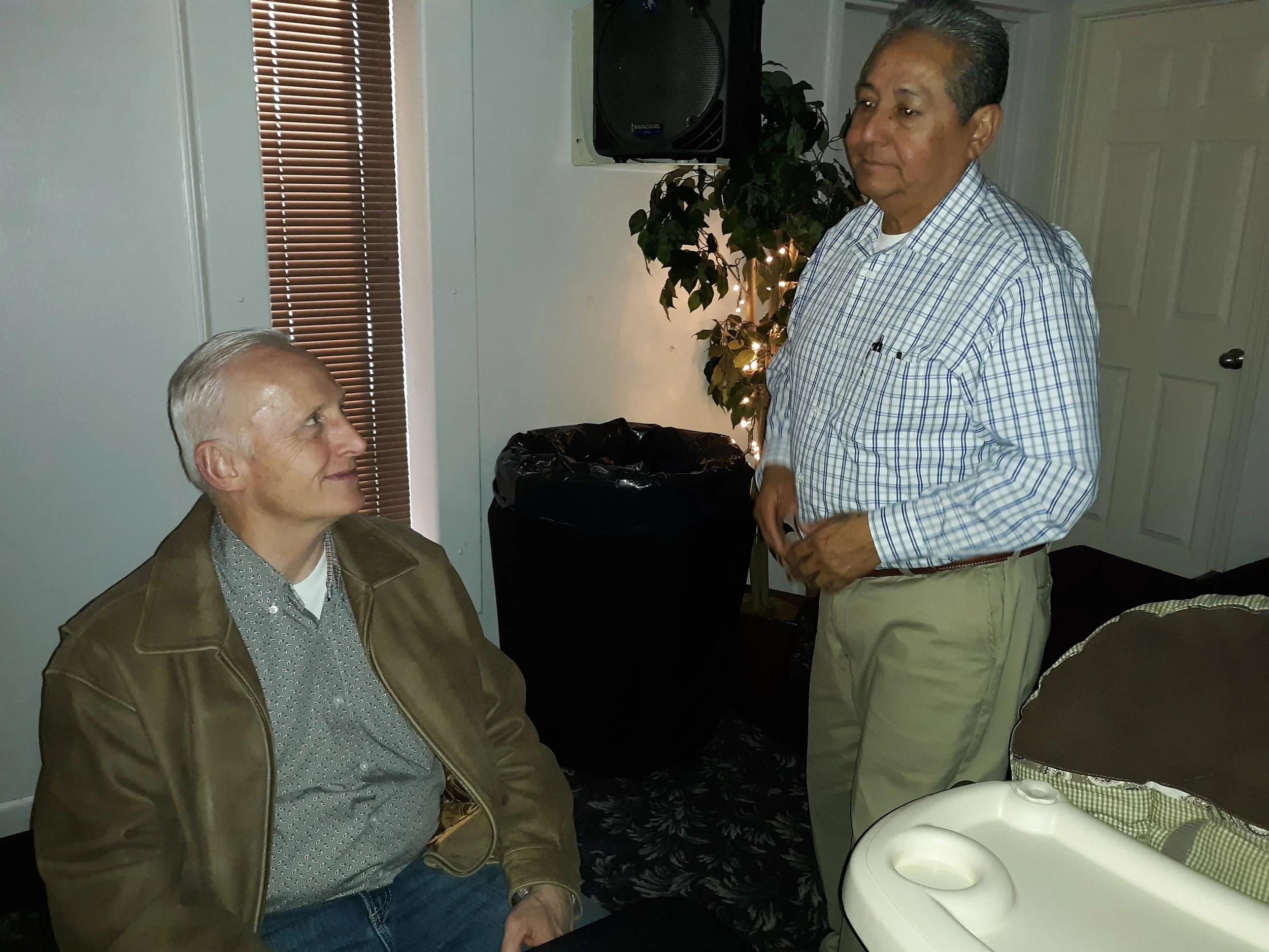 Pastor Green and Bro. Nevarez