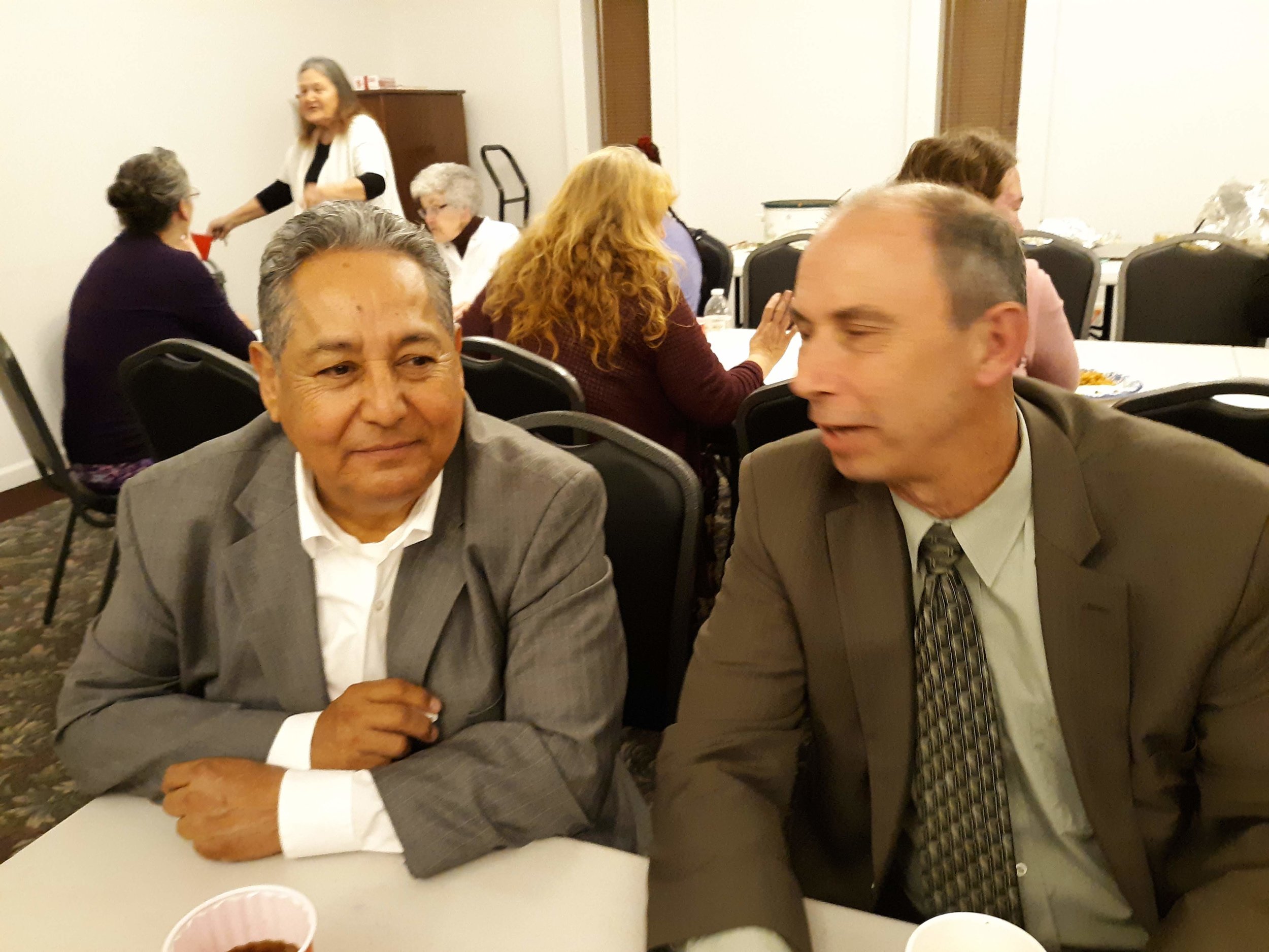 Bro. Nevarez and Bro. Mick
