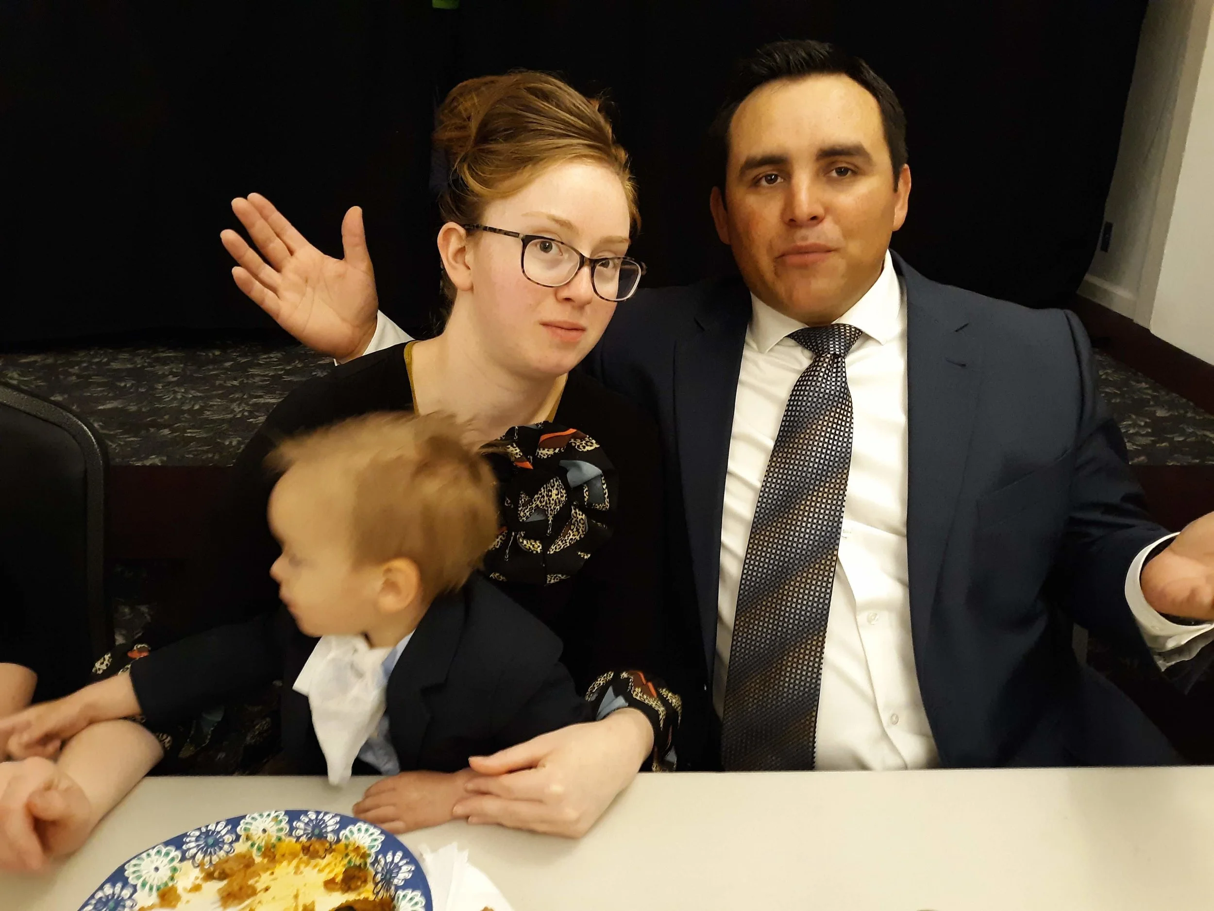 Sis. Sarah, Bro. Raul and son Wayne