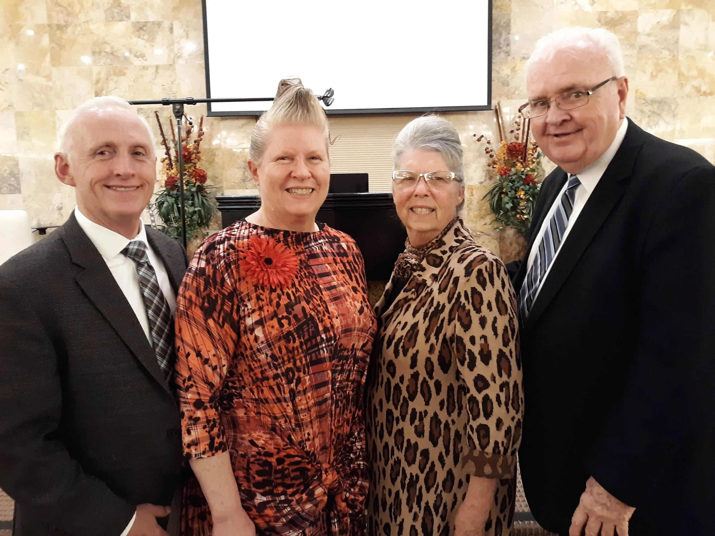 Pastor and Sis. Green with Bro. and Sis. Baglin