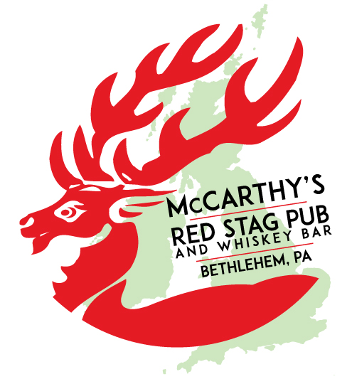 McCarthy's Red Stag Logo • Circle Logo