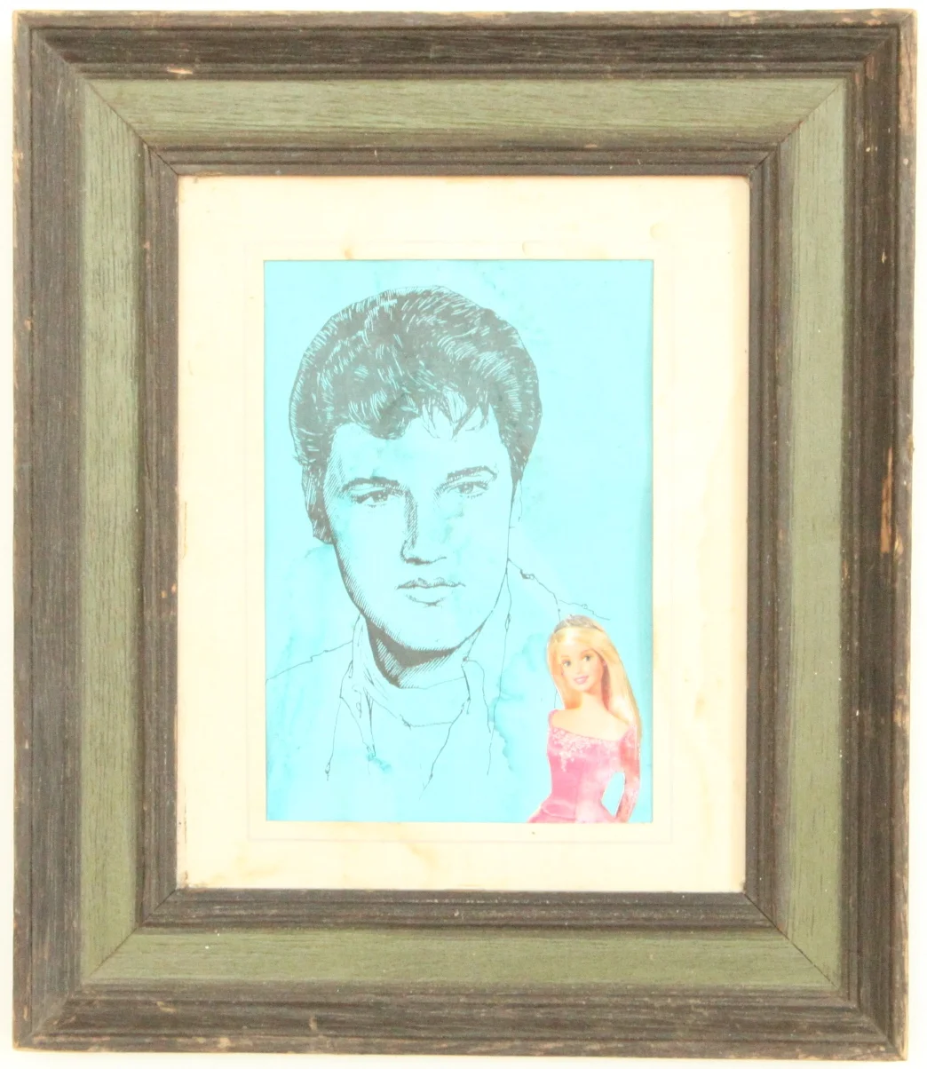 Portrait of a Husband and Wife, Elvis and Barbie