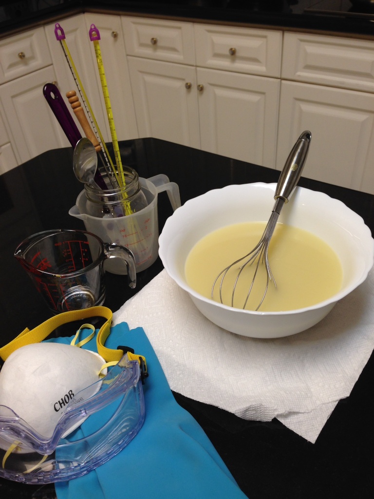 First Soap Making Attempt