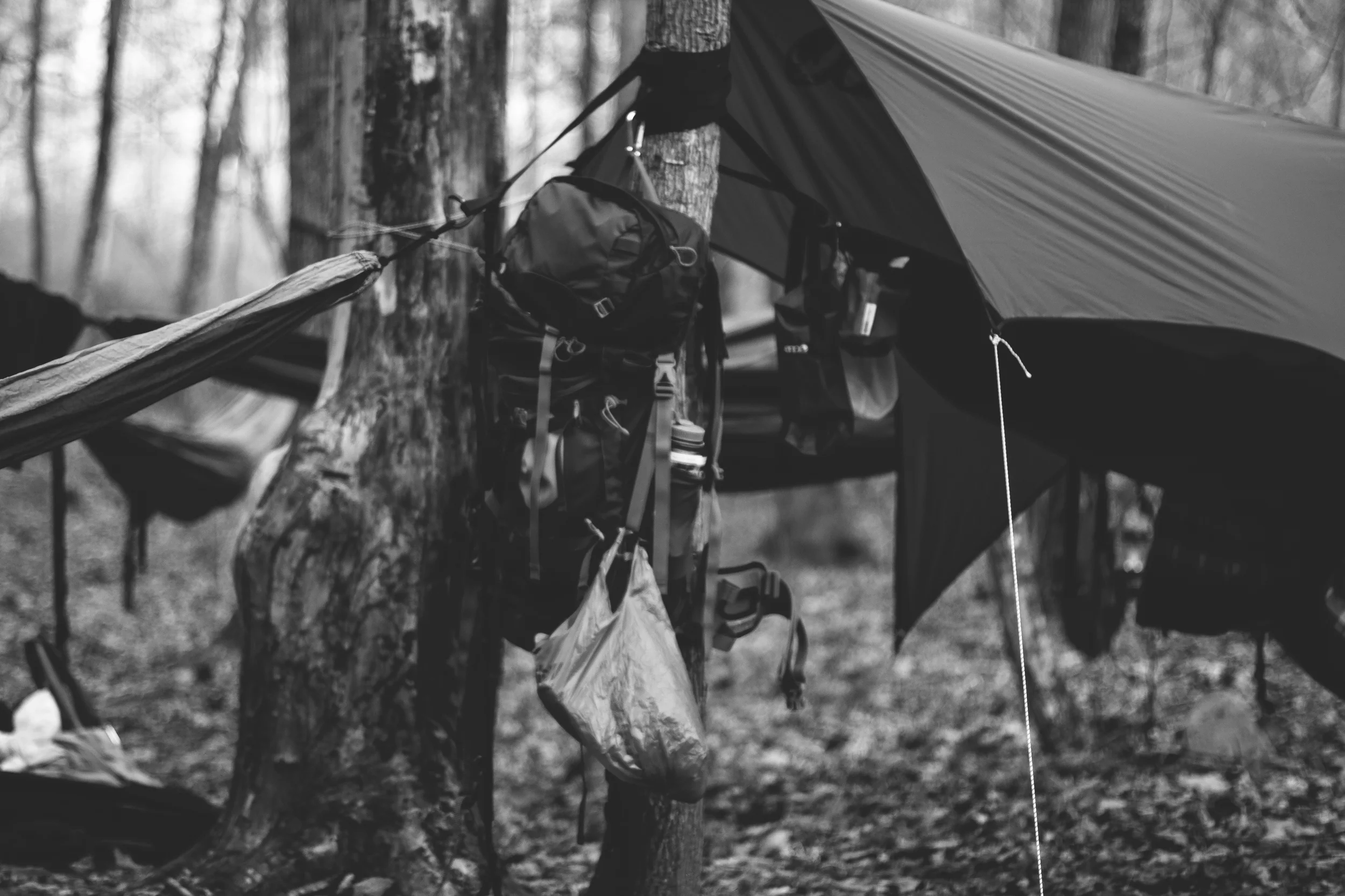 Camping at Panther Falls
