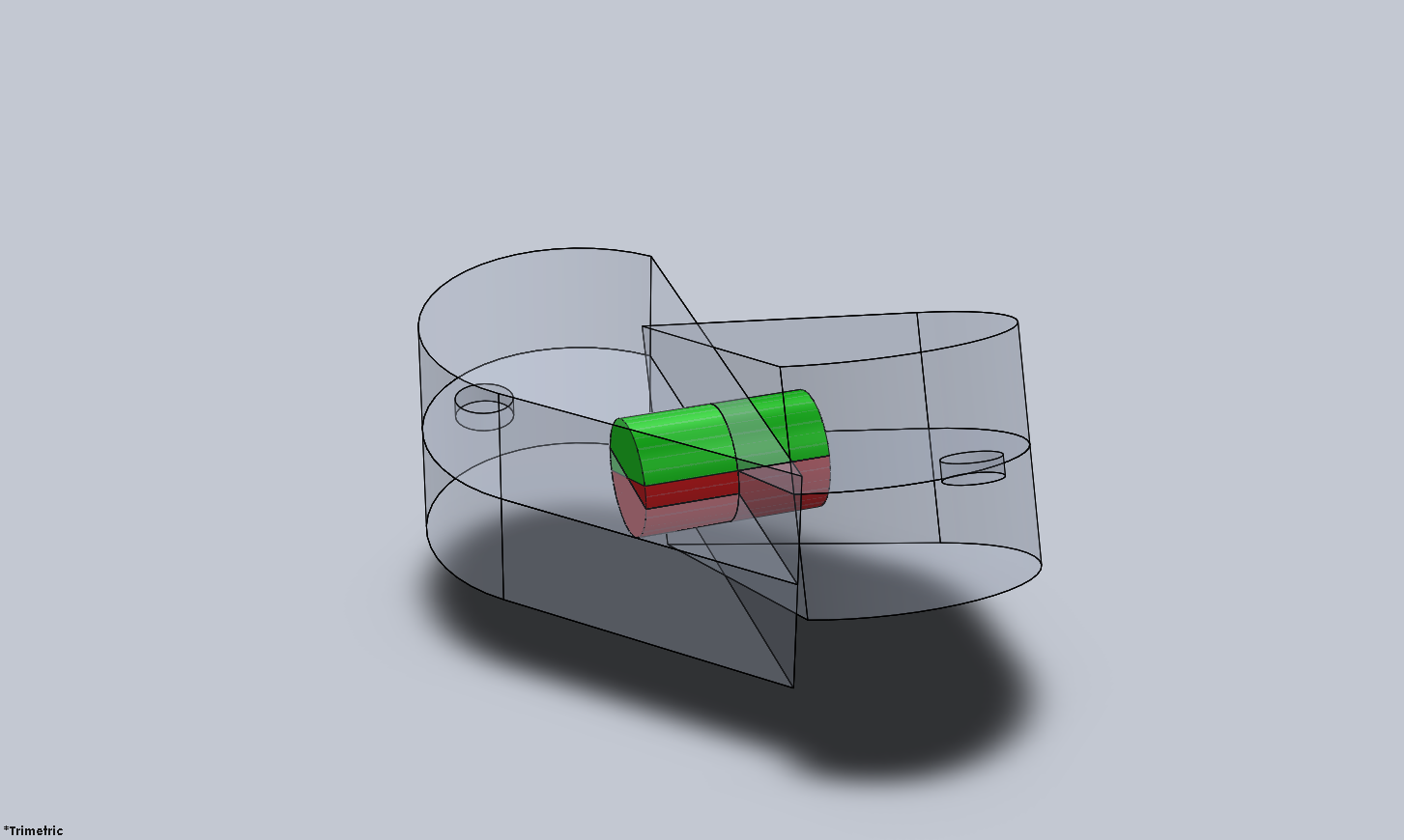  Here you can see how the barrels move when you rotate the mechanism from the oval to the heart or vice versa. 