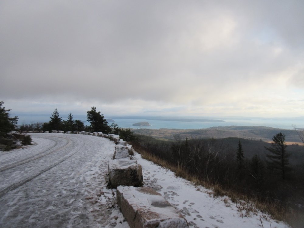  The bases were steadily rising. The summit, however, was still socked in at this point. 