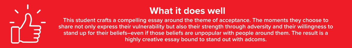 how to write a personal essay examples