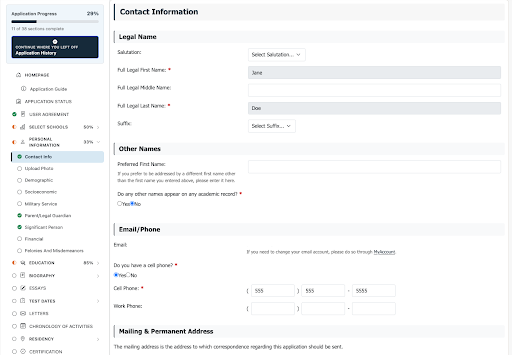 TMDSAS Application Guide Contact Information.png