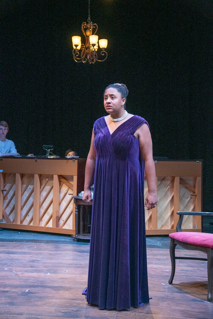  Khadija Bangoura as Eliza Doolittle in MY FAIR LADY, directed by Avital Shira. Photo by Andrew Brilliant. 