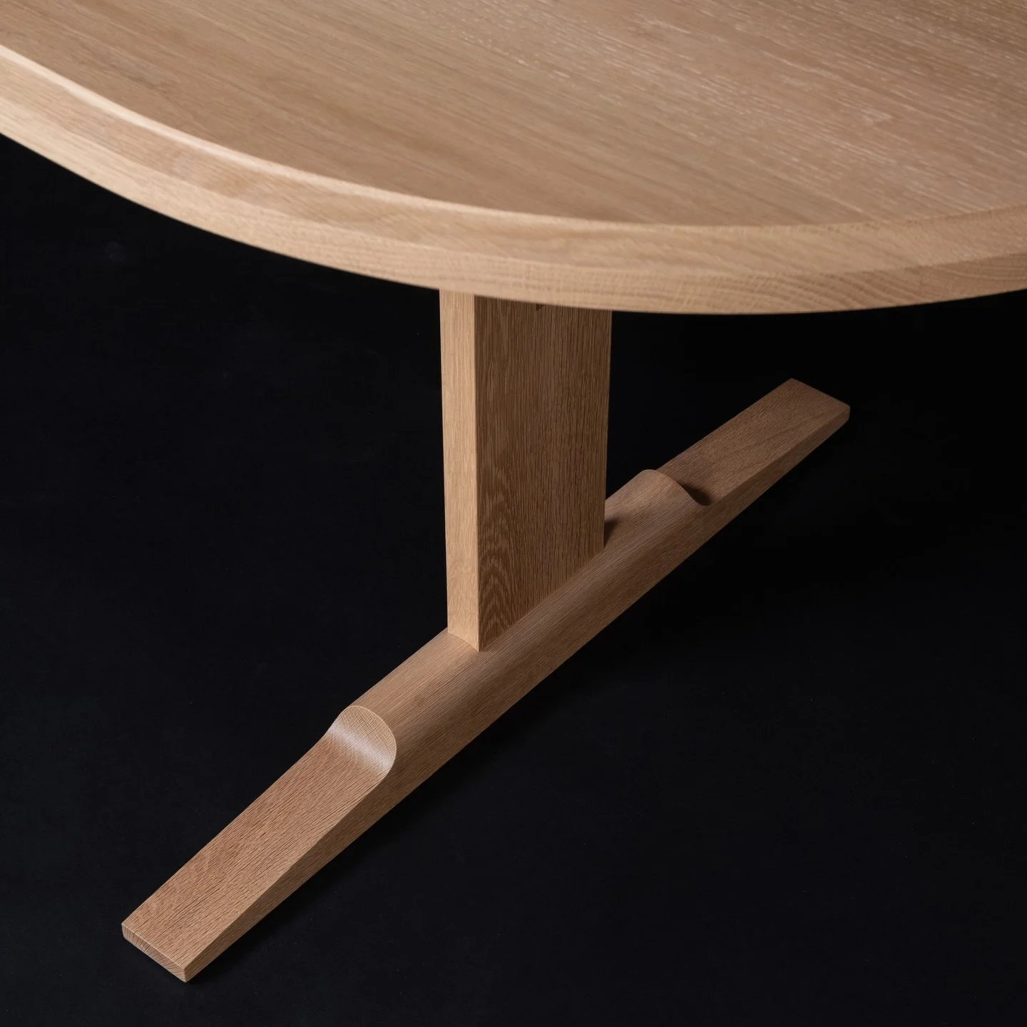 Happy solstice! Here&rsquo;s to brighter days!

Spade dining table in white oak.