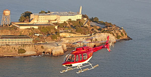 Alcatraz by Helicopter