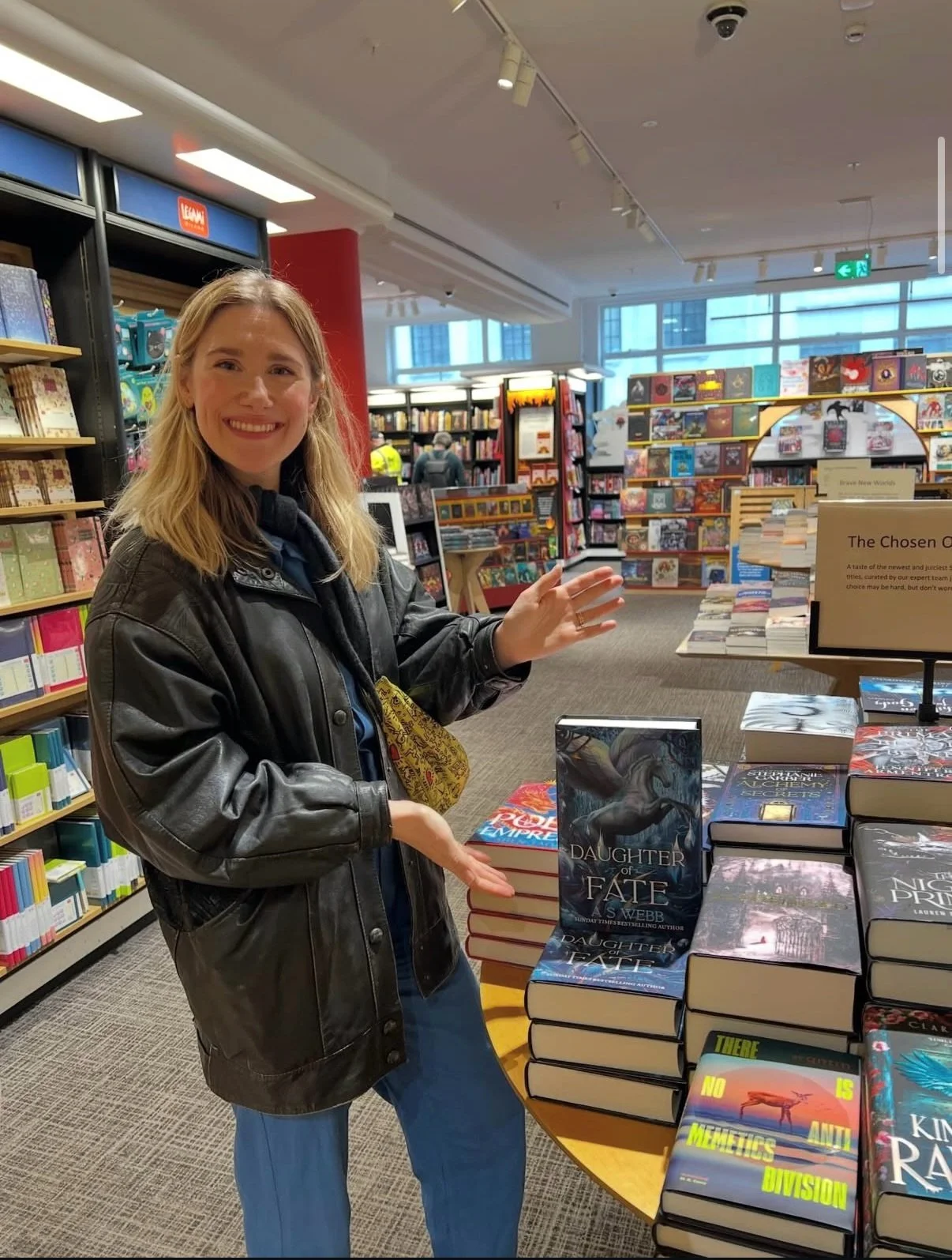 🪽PUBLICATION DAY IS HERE🪽
Daughter of Fate: A Dark Pantheon Novel
By A. S. Webb @webbandpen 
From @michaeljbooks

A.S. Webb is the Sunday Times bestselling author of Daughter of Chaos, the first instalment of The Dark Pantheon Trilogy.

Daughter of