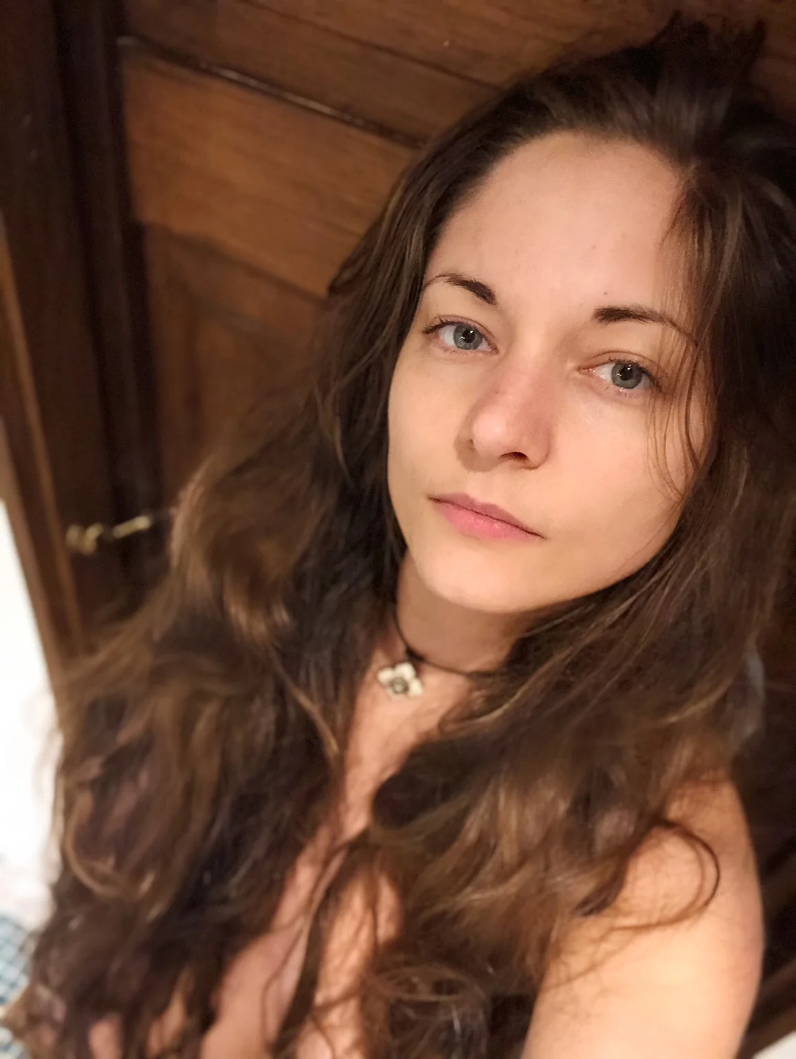 Naked. Naked in the dark. 