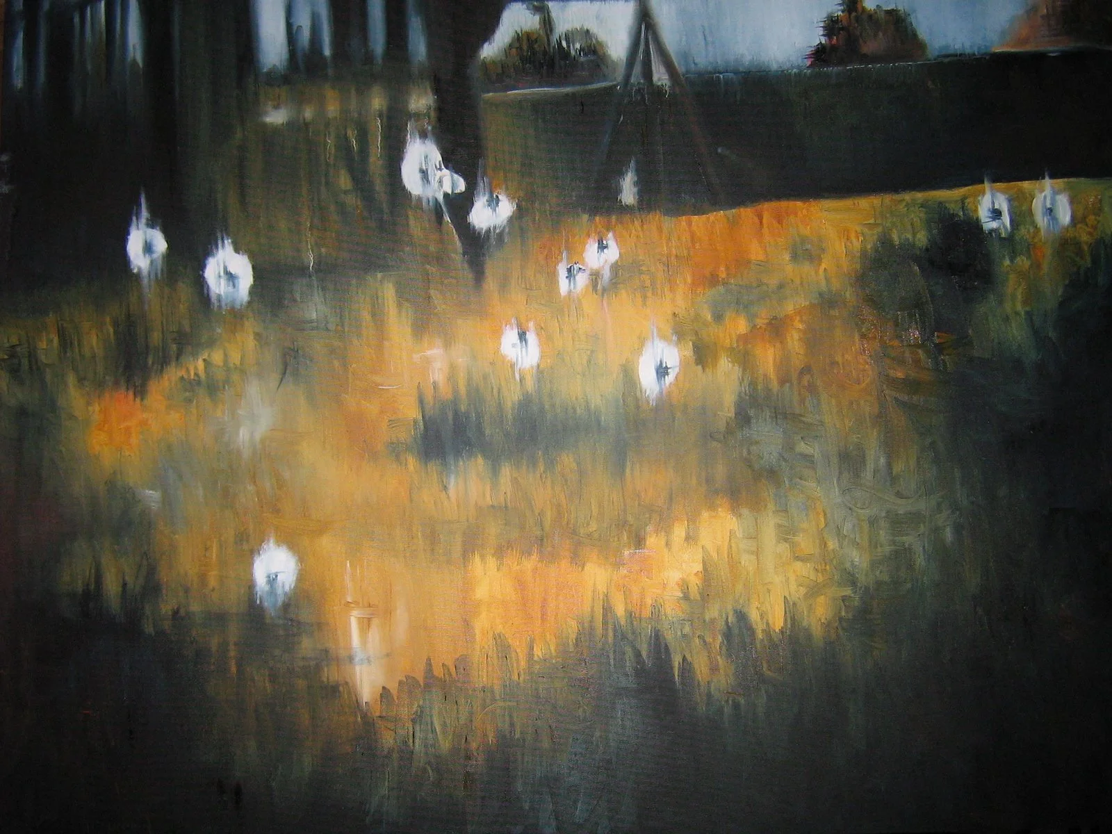 Tainted Childhood Memory. oil on canvas. 30" x 40". private collection