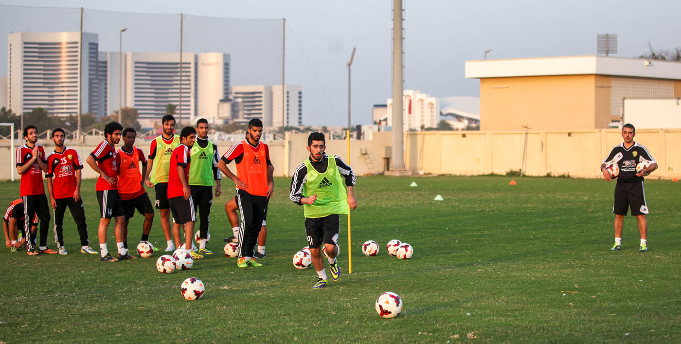 Toni Amor ·  Al Wasl Football Club Training 2014