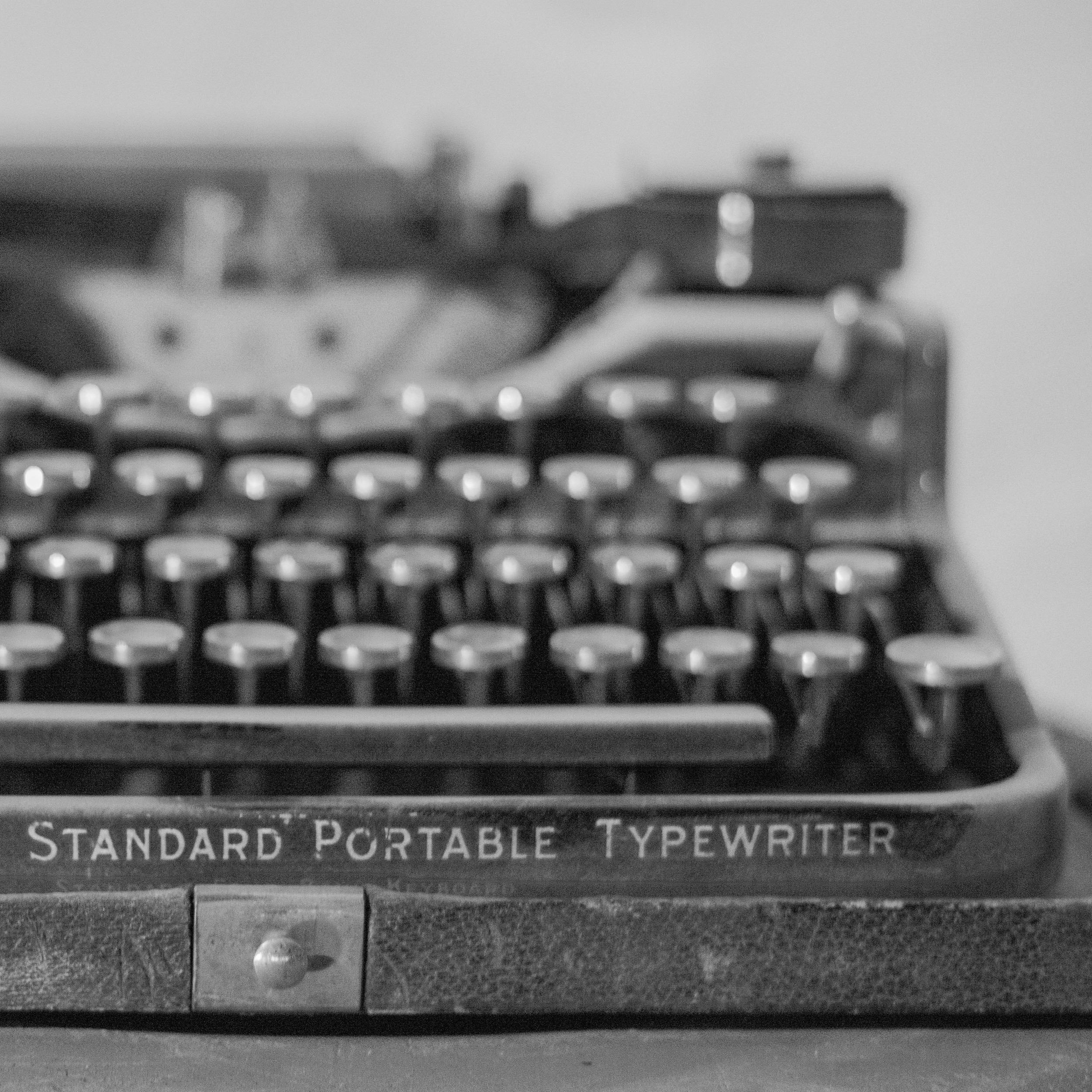 One of our model typewriters. Credit: Jay Hagenbuch