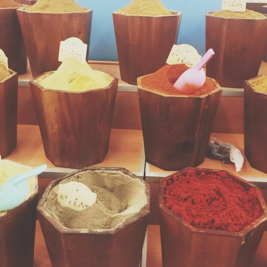 Morocco is known for its tasty spices including saffron, turmeric, ras el hanout and cumin