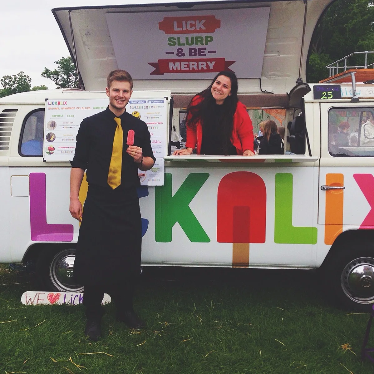 The employees at Blenheim Palace love our ice lollies!