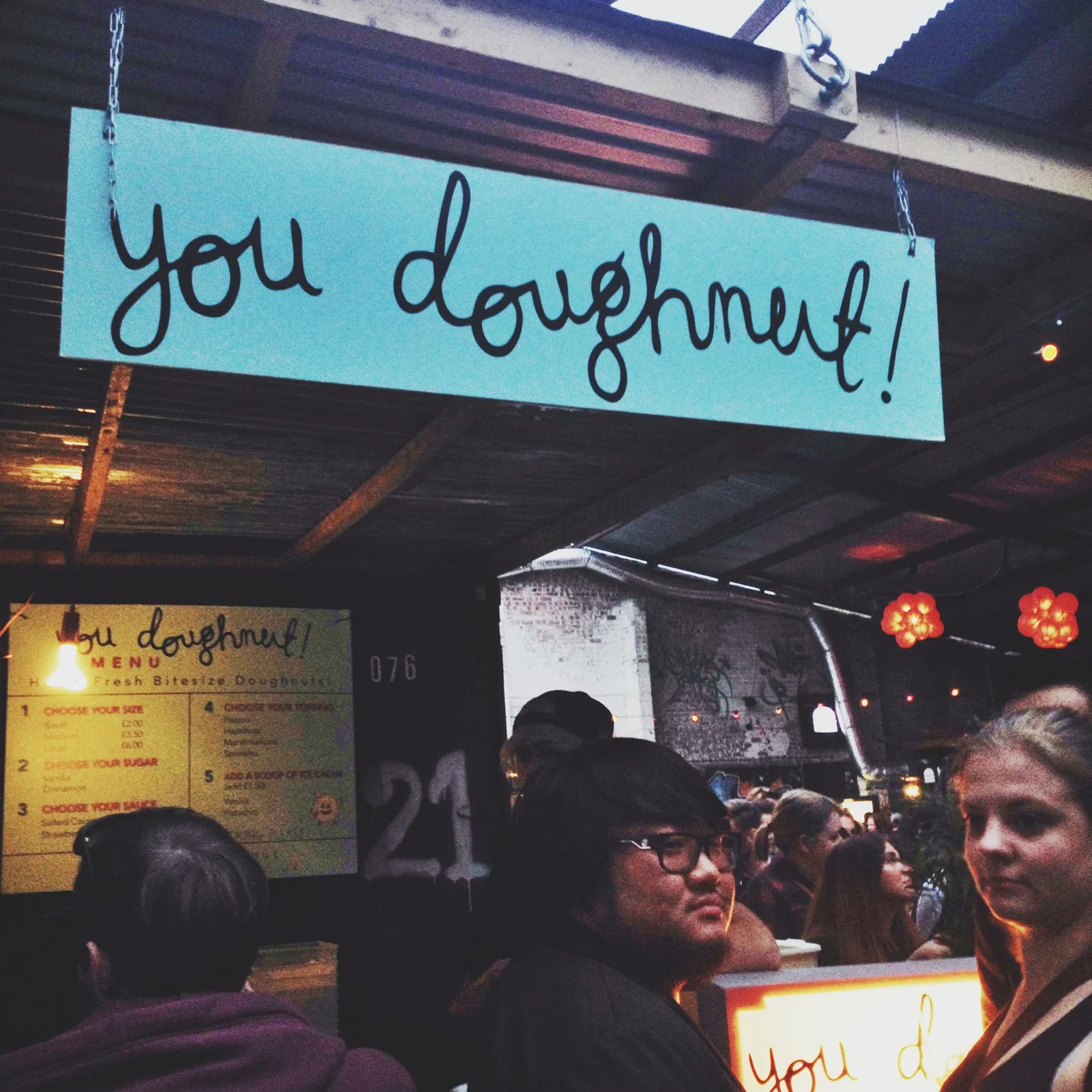 And donuts from You Donuts for dessert of course! 