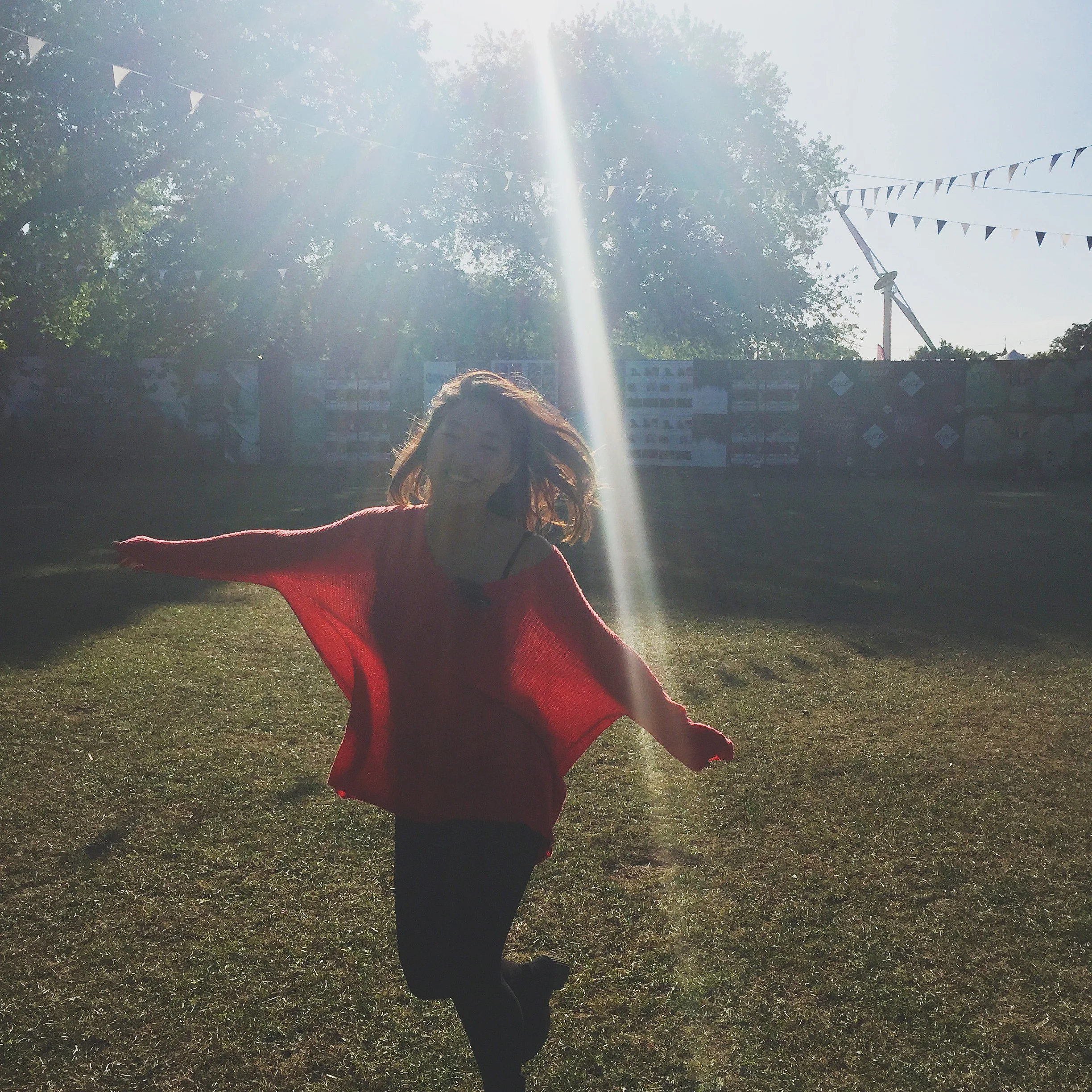Loving the sunshine