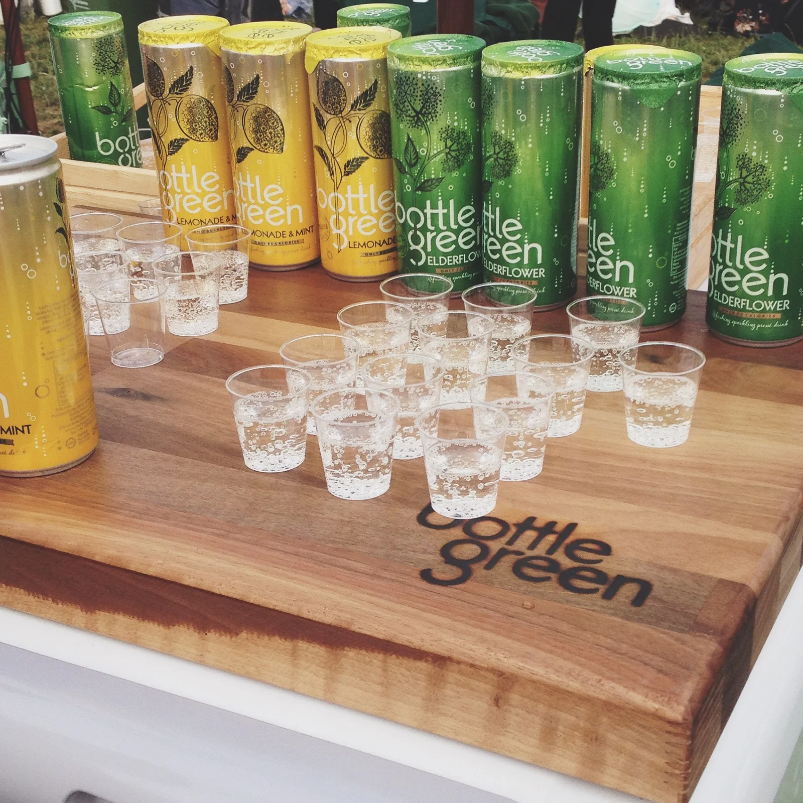 Some refreshing drinks from Bottle Green 