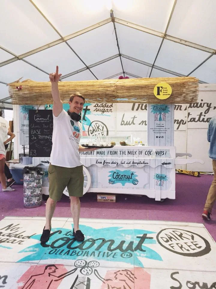 The Coconut Collaborative : some of our favourite people from Taste! Always with a smile on the face and a delicious coconut yogurt in the hand! 