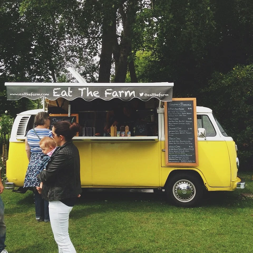 Eat the Farm had the most amazing burgers- especially the dirty cow!