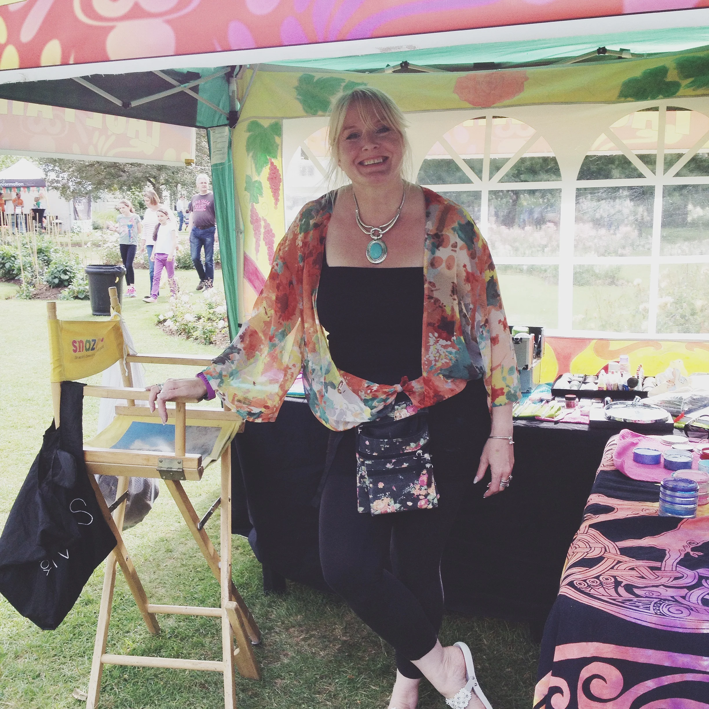 Some of the best face painting ever from Boudicca !