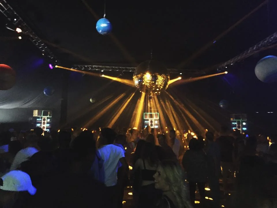 One of our favourite tents was the VOICE BOX- a pitch black tent with a massive disco ball in the centre and an extraordinary energy! 