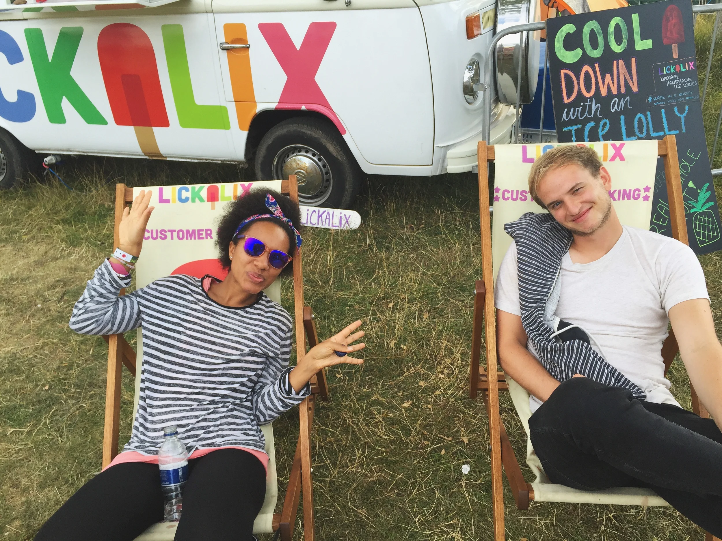 Our LICKALIX team getting a tan