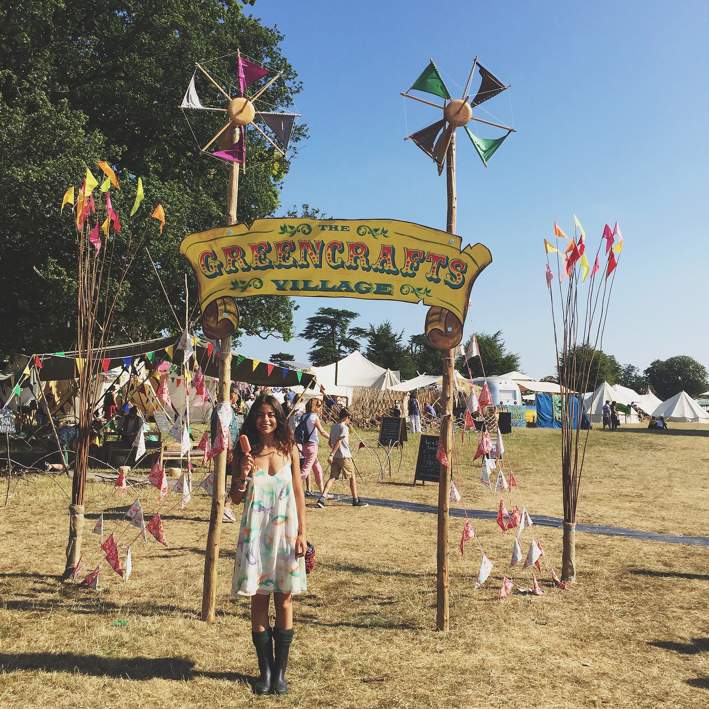The Greencrafts Village was the perfect place for the LICKALIX team 