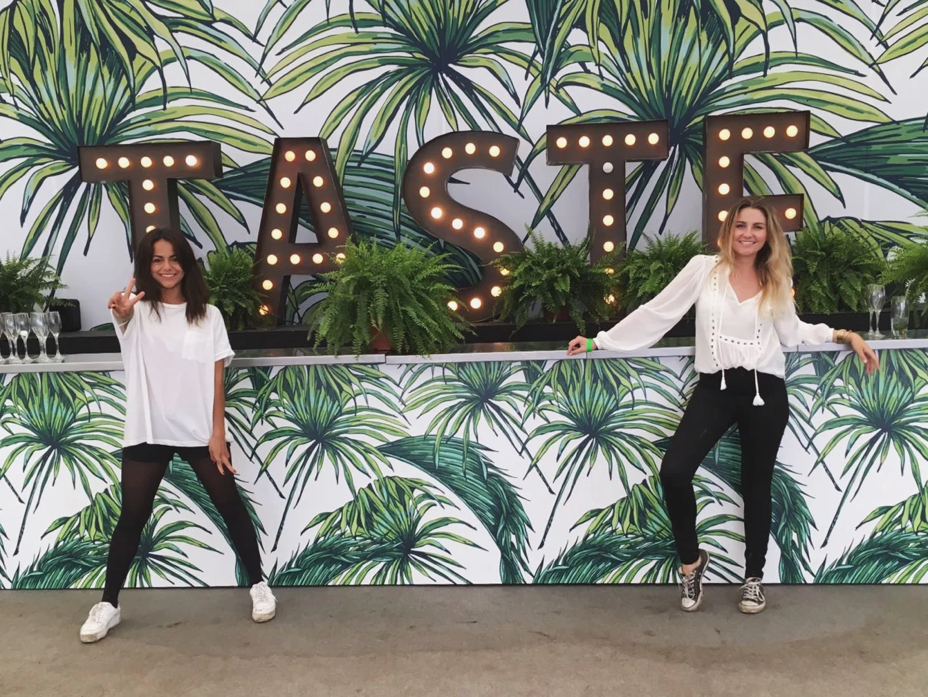LICKALIX girls enjoying their time at Taste of London 2016 !