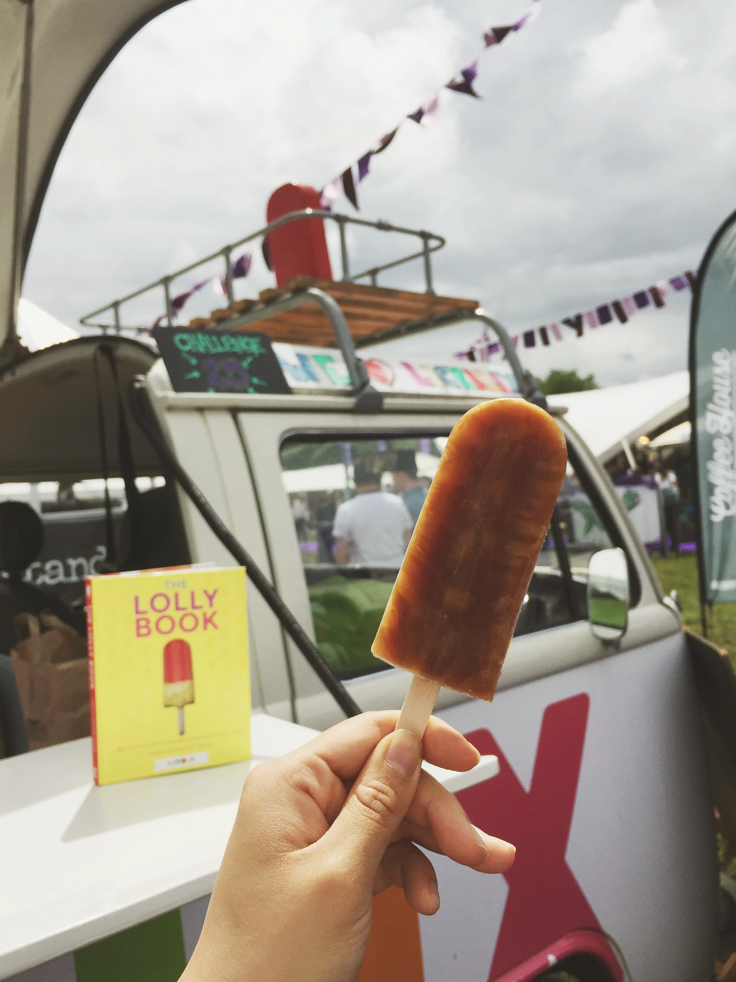Our delicious Natural Cola ice lolly was a must at Taste of London!