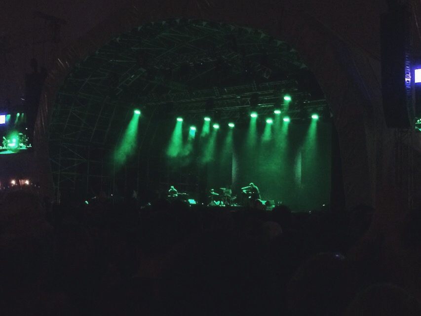 James Blake also played and the LICKALIX ladies had the opportunity to watch him play live.