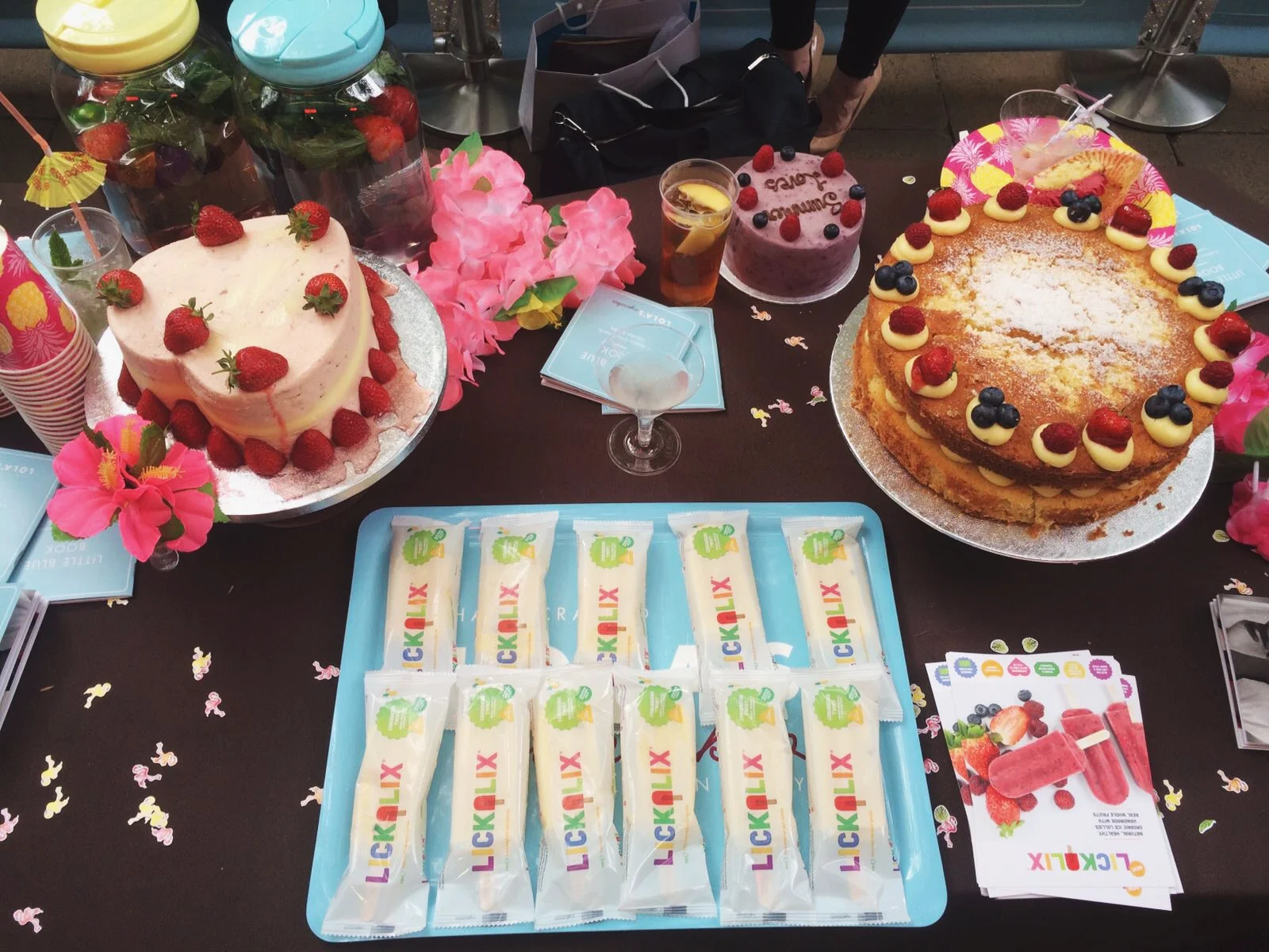 Our Caribbean Twist was a great addition to their delicious cakes!